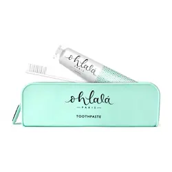 پک خمیر دندان اولالا OHLALA مدل نعنایی + مسواک و بگ سیلیکونی