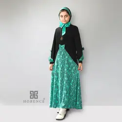 پیراهن طرح شهرزاد آبی