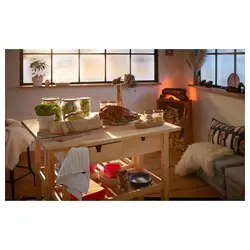 ترولی آشپزخانه ایکیا مدل FORHOJA