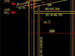 نقشه سوله همراه با دیتیل کامل اجرایی