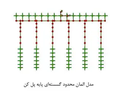 مدلسازی پل بتنی مستقیم 7 دهنه با استفاده از نرم افزار Opensees