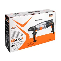 دریل بتن کن سه حالته چکشی 30میلیمتری 900وات تانوس مدلRH-01-30