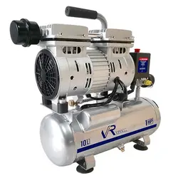 خرید کمپرسور باد 10لیتری سایلنت 550وات ویوارکس مدلVR1010-SS - بدوتولز