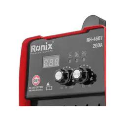 خرید اینورتر جوشکاری 200 آمپربه همراه کیف رونیکس مدل RH-4707K - بدوتولز