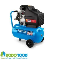 کمپرسور باد 25 لیتری نووا مدل NTA9025