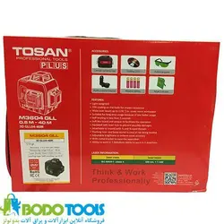 تراز لیزری360درجه 3D توسن (لیزر سبز) مدل M3604 GLL 3D