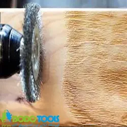 فرچه سر دریلی تخت افشان سایز 10