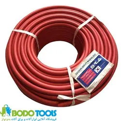 شیلنگ جوشکاری تک قرمز و آبی اس تی آ (STA) ساخت کره (100 متری)