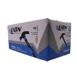 چکش دو شاخ میخ کش ٢5٠ گرمى دسته فایبر لیون