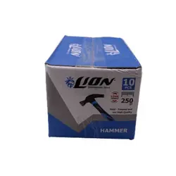 چکش دو شاخ میخ کش ٢5٠ گرمى دسته فایبر لیون
