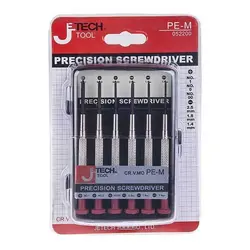 پیچ گوشتی ساعتی 6 عددی جتک مدل PE-M 052200