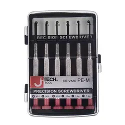 پیچ گوشتی ساعتی 6 عددی جتک مدل PE-M 052200