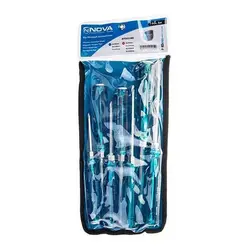 پیچ گوشتی ضربه خور 7عددی کیفی نووا مدل NTS-2160