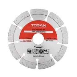 صفحه گرانیت بر مینی توسن سایز 115 میلیمتر