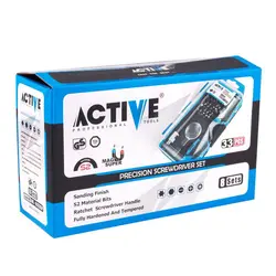 ست پیچ گوشتی ساعتی 33 پارچه اکتیو مدل AC-6333SP