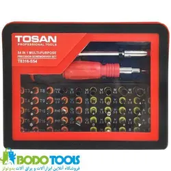 مجموعه ۵۴ عددی پیچ گوشتی توسن مدل T8316-S54
