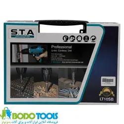دریل پیچگوشتی شارژی ۱۰/۸ ولت لیتیوم یک سرعته STA مدل LT10SB