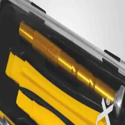 ست تعمیر حرفه ای موبایل و ساعت تایوانی کنزاکس(23پارچه) مدل KMR-123