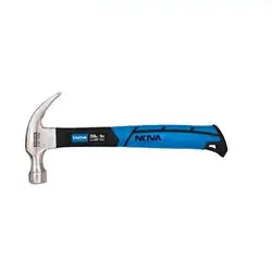 چکش دوشاخ 250گرم دسته فایبرگلاس نووا مدل6225