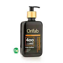 شامپو کراتین اوری فاب حاوی بیوتین و ویتامین E فاقد سولفات 400ml