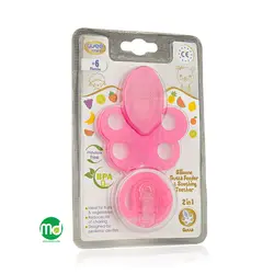 دندانگیر آبمیوه خوری وی کر سیلیکونی فوق العاده نرم کد T403