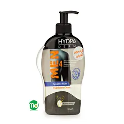 کرم موبر بدن و صورت آقایان هیدرودرم برای پوست های حساس 330ml
