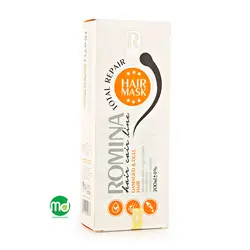 ماسک مو مغذی رومینا برای موهای خشک و آسیب دیده 200ml