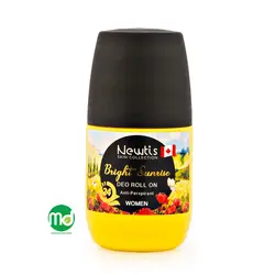 مام رول ضد تعریق زنانه نیوتیس مدل Briht sunrise ضد حساسیت 50ml
