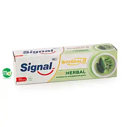 خمیر دندان اینتگرال 8 سیگنال حاوی مریم گلی و آویشن 75ml