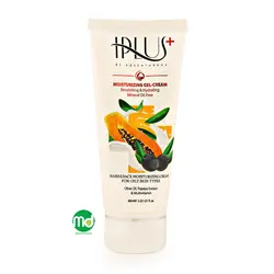 کرم ژل مرطوب کننده آی پلاس برای پوست چرب حاوی روغن زیتون و پاپایا 60ml