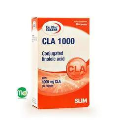 قرص سی ال ای 1000 یوروویتال کمک به کاهش وزن و چربی سوزی 30 عدد