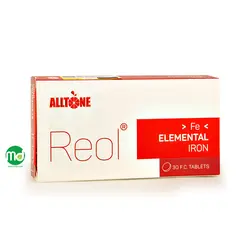 قرص آهن رئول آلتون کمک به درمان کم خونی و فقر آهن 30 عدد
