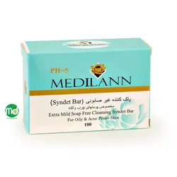 پن غیر صابونی مدیلن مخصوص پوست های چرب و آکنه ای 100g