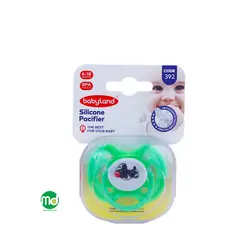 پستانک ارتودنسی سیلیکونی بی بی لند برای کودکان 6 تا 18 ماه کد 392