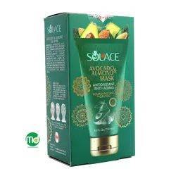 ماسک صورت سولس حاوی روغن بادام و آووکادو 150ml