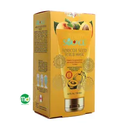 ماسک لایه بردار پوست صورت سولس حاوی هسته زردآلو 150ml