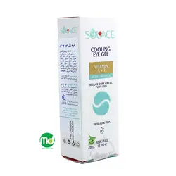 کرم ژل دور چشم سولس رفع خطوط پنجه کلاغی دور چشم 15ml