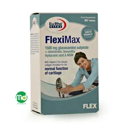 قرص فلکسی مکس یوروویتال برای سلامت مفاصل و غضروف 60 عدد