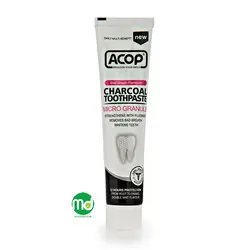 خمیر دندان ذغالی آکوپ مدل charcoal thoospaste