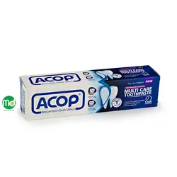 خمیر دندان ضد پلاک و سفید کننده آکوپ مدل MULTI CARE