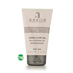 ژل پاک کننده صورت ادلیو مخصوص پوست های خشک 150ml