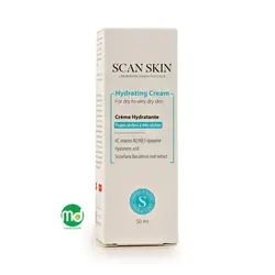 کرم آبرسان اسکن اسکین برای پوست خشک و خیلی خشک 50ml