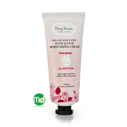 کرم مرطوب کننده گلاب دیپ سنس برای انواع پوست