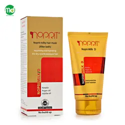 ماسک شیری مو نوپریت مناسب برای مو خشک و رنگ شده