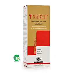 ماسک شیری مو نوپریت مناسب برای مو خشک و رنگ شده