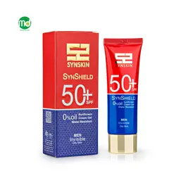 کرم ضد آفتاب ژلی مردانه ساین اسکین ضد آب SPF50 برای پوست چرب