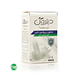 صابون نرم کننده پروتئین شیر دیترون حاوی روغن بادام و موم زنبور عسل