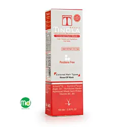 ماسک ترمیم کننده موی رنگ شده تینولا تثبیت کننده رنگ مو