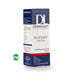 کرم رطوبت رسان عمیق درمالیفت برای پوست خشک حاوی اوره 10%