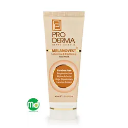 ماسک روشن کننده صورت پرودرما حاوی ویتامین C